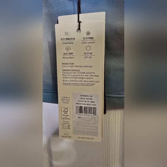 CALIA Women's Inspire Scoop Neck Tank - Picture 6 of 6